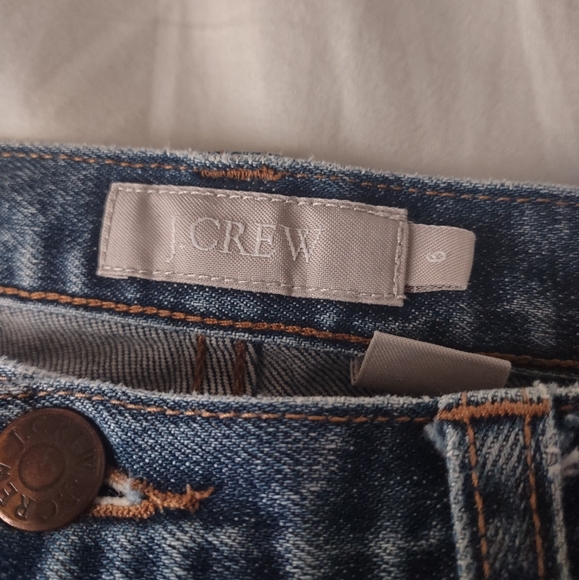 J. Crew Women's Blue Flare Jeans Size 6 - Picture 5 of 5
